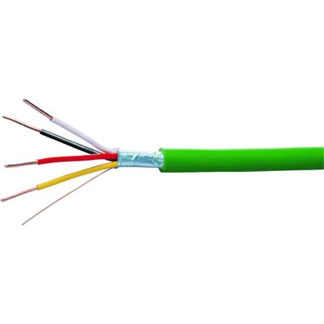 Cable bus longueur 100m sans halogène, KNX , B2ca,s1,d1,a1 - HAGER TGZ181