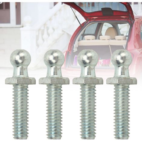 4 boulons à tête sphérique de 10 mm pour jambes de force automobiles avec visserie, filetage 5/16-18, 1 pouce. (1/5)
