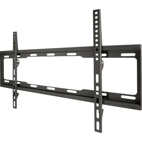 Support TV plat mural – Fixation pour écrans 32 à 90 pouces – Charge maximale 50kg – Compatible tous types de téléviseurs – Noir – Oneforall1 (1/10)