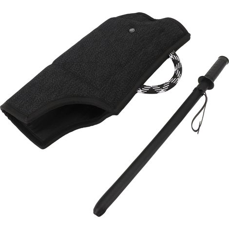 Ensemble de dressage pour chien avec manchon de protection anti-morsure en tissu résistant aux déchirures, bâtonnet de dressage et jouet à tirer pour Berger Allemand et Malinois. (1/5)