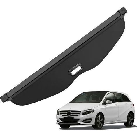Borsa porta bagagli / avvolgibile - Mercedes Classe B 2012-2019 - Retrattile - Nero - Tessuto impermeabile