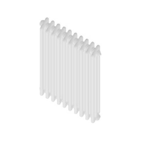 RADIATORE TUBOLARE ARDESIA 3 COLONNE H656 Misura: 10 Elementi Bianco