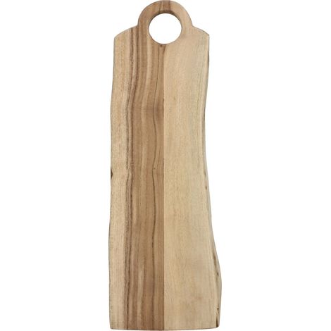 Planche à découper en bois d'acacia 55x16cm (1/2)