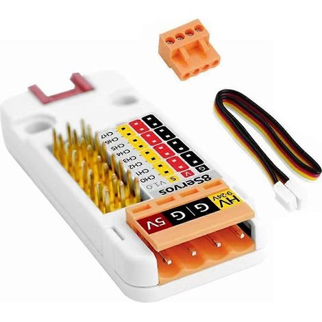 Contrôleur STM32F030 pour unité de commande de servomoteurs 8 canaux : contrôle robotique haute précision pour plusieurs servomoteurs (1/5)