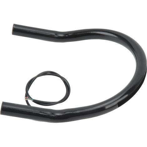 Support arrière moto boucle avec clignotants LED et feu stop, remplacement pour Suzuki GS 550 650 750 850 1100, 210mm/8,27in (1/5)