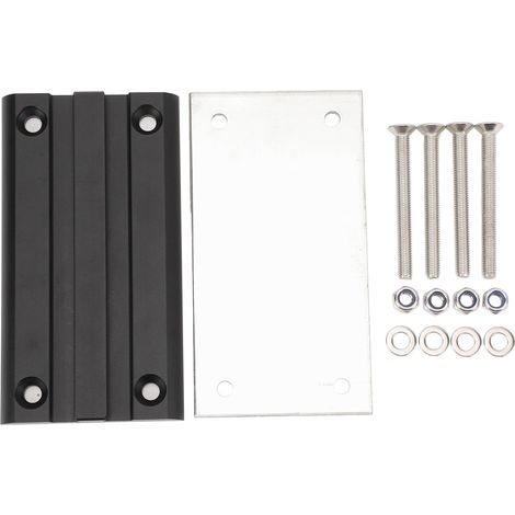 Ortviai Support de Pied de Table Amovible en Alliage d’Aluminium pour Camping-Car, Fourgon Aménagé, Bateau – Léger et Robuste