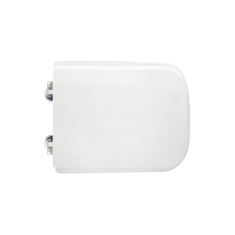 SIÈGE DE WC POUR EOS VASO ATLANTICA FORMA 8 Dimensions : Blanc - Charnières à anneaux