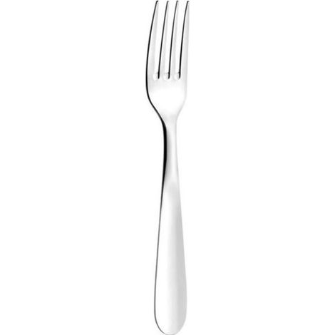 Fourchette Valmy inox - - Lot de 6 - Inox 18/10 - Design élégant - Nettoyage facile (1/5)