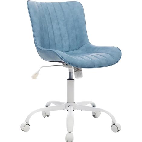 Silla de recibidor, altura regulable, comodidad ergonómica, color negro. (1/2)