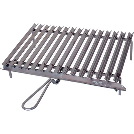 GRATICOLA ACCIAIO cm 40 x 33  - OMPAGRILL