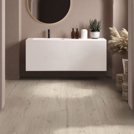 Gres Porcelánico Efecto Madera Envejecida Blanco Mate 20X120 - ERRO291 (Ceramishop.es) (1/5)
