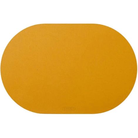Tapis de table décoratif et imperméable à l'huile, 45 cm x 30 cm, pour salle à manger et bureau.-Turmeric (1/5)