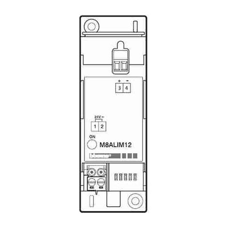 BTIM8ALIM12 Fuente de alimentación externa 12 V CC