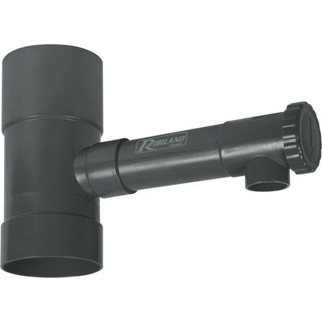 Adattatore Per Recuperare Acqua Piovana Da 80 Mm C Rubinetto D'arresto - PRRE080