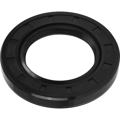 32 x 52 x 7 mm TC Oil Seal x 1 Piece Rubber Double Lip for Motorcycle Crankshafts and Hydraulic Pumps, [Black] (1/5)