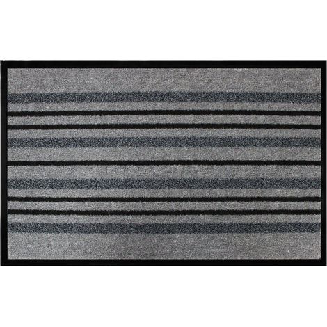 Douceur-dinterieur Tappeto d'ingresso Piano grigio 50 x 80 cm