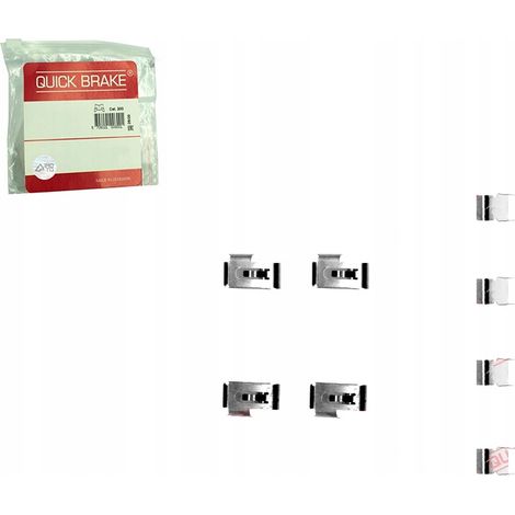 Kit de accesorios Quick Brake 109-1198, pastillas de freno (1/3)