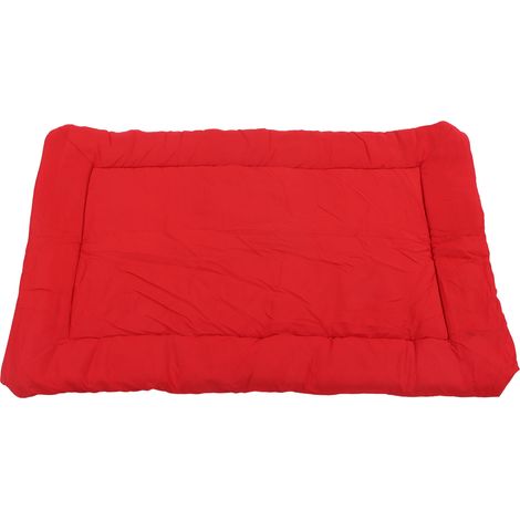 Lit pour chien Portable, imperméable et pliable, tapis d'extérieur toutes saisons, pour voyage, voiture, Camping, rouge (1/5)