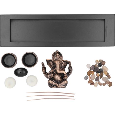 Buddhism Candlestick Incense Holder Elephant Trunk Ornament God of Wealth Restaurant Decoration (1/5)