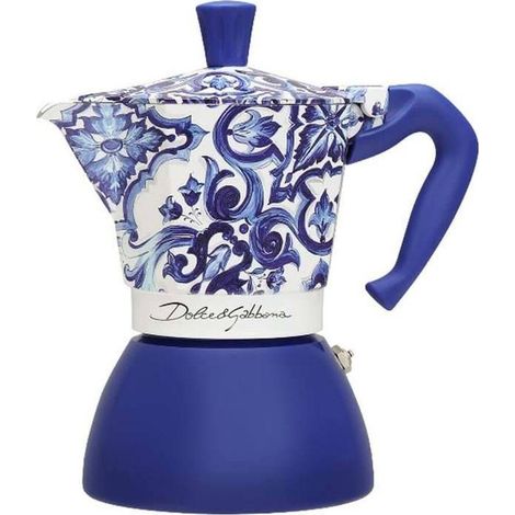 Bialetti D&G Blu Medi cafetière bleue 6 tasses