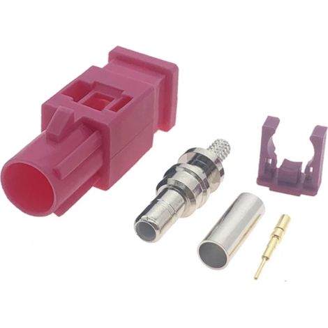Fakra-Stecker für RG316-Kabel (Code H), gerade