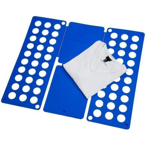 Planche À Plier pour Vêtements Adulte Enfant en Plastique Professionnelle Plieur de Linge pratique Plaque De Pliage T-Shirt Chemise (1/4)