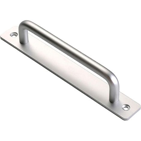 Poignée de tirage porte - Alliage d'aluminium pour portail garage abri (1/3)
