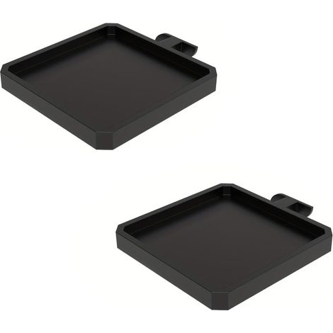 Lot de 2 Plateau pour Plantes, Etagere Panneau Acoustique, Accessoire Acoustique, Supports de Plantes sans Percage pour Acoustiques, Decoration Murale Panneau Tasseau Bois (1/5)