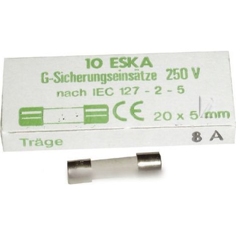 Fusible temporisé moulinex 8 amp protection surcharge