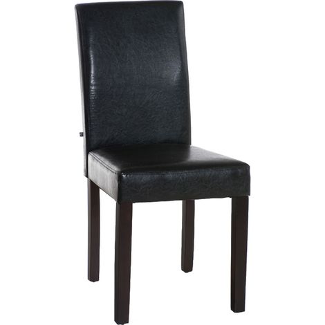 Silla de comedor Ina Marrón Marrón oscuro