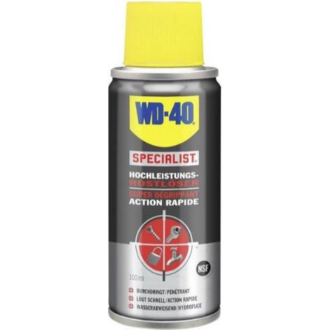 Lubricante wd40 super creep oil acción rápida protección corrosión