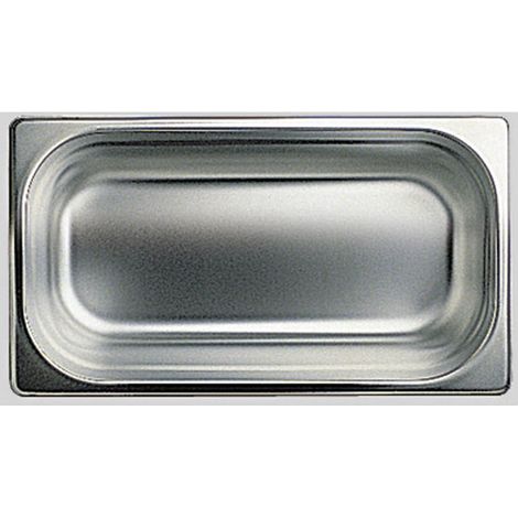 Bac GN en inox, GN 1/3 h 20 mm 325x176x20 mm - VIRTUS