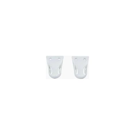 REGGITUBO LATERALE D 18 MM C/PERNO BIANCO- 200,0 pz