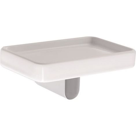 STILHAUS Living porta sapone bacinella ceramica cromato codice prod: 000LV0908