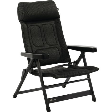 Travellife Klappsessel LUCCA LOUNGE true black