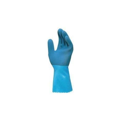 MAPA Arbeitshandschuh MAPA Jersette 301 9 III Naturlatex blau