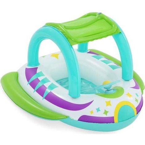 Pontón de baño para playa con techo, 107 x 112 cm, Bestway 34149