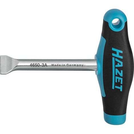 HAZET Tourne-bouchon de batterie 4650-3A, profil fente, SW 1,7 x 14,5 mm (1/2)