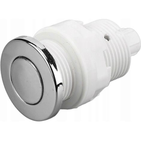Bouton-poussoir pneumatique de 32 mm pour broyeur d'évier de baignoire ou de spa (neuf) (1/5)