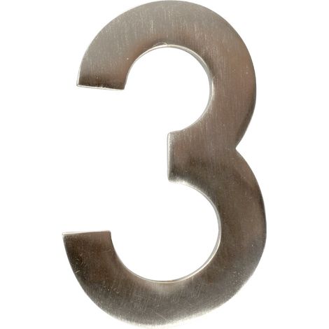 N°3 - Laiton finition Inox 90mm - 4003238 (1/2)