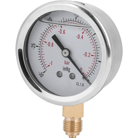 TS PGGZ604-0bar 1/4BSP Y60 Radial-Öldruckmesser für die Erdölmetallurgie (1/5)