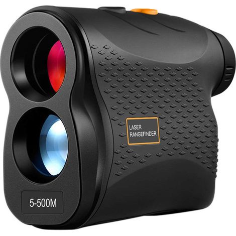 Télescope monoculaire, mesureur de distance et de vitesse pour golf, 500M, idéal pour la chasse et les mesures numériques