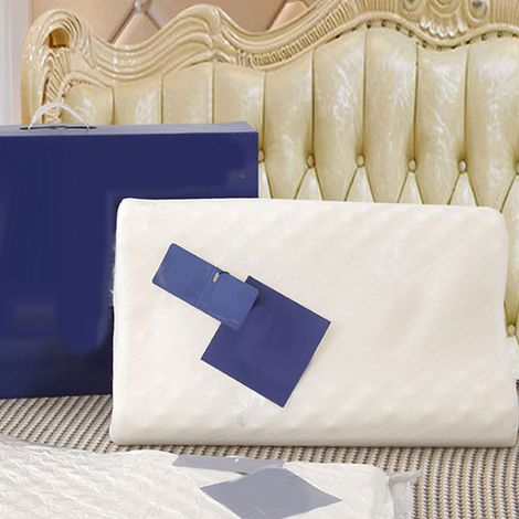 Oreiller en latex Hilton Garden Inn, oreiller de soutien cervical, oreiller simple/double, cadeau. (1/5)