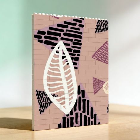 Cadeau pour couples : souvenir en blocs de construction, décoration unique de la Saint-Valentin (1/5)