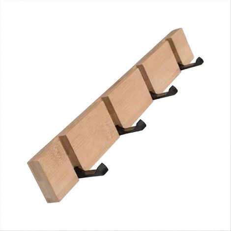 Wandmontierter Schlüsselhalter, Garderobenständer und Handtuchhalter C (1/5)