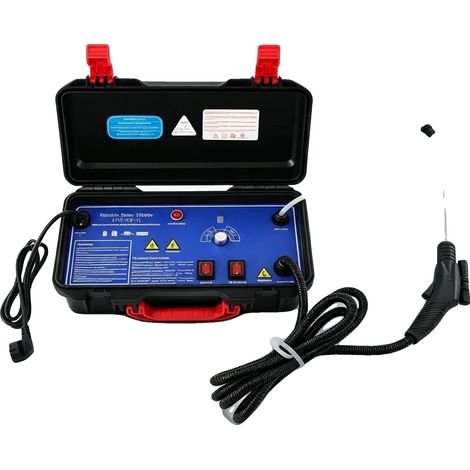 Limpiadora a vapor de alta presión, temperatura regulable, enchufe europeo de 220V-240V. (1/5)