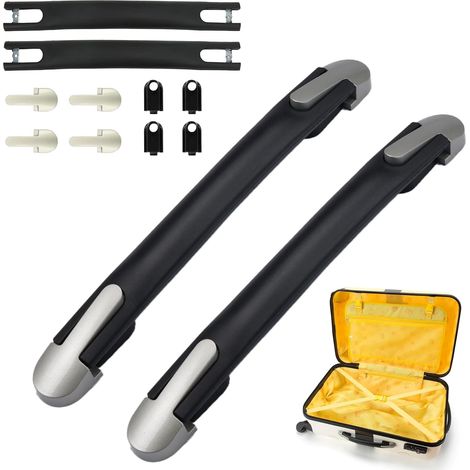 2-Piece Suitcase Handle, 24cm Plastic Luggage Pull Handle (1/5)