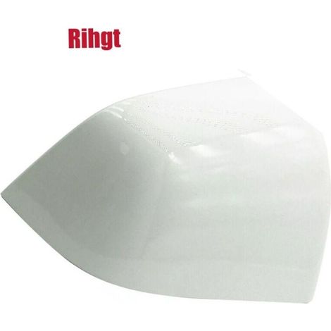 Coque de rétroviseur blanc nacré pour Tesla Model Y, côté passager (1/4)
