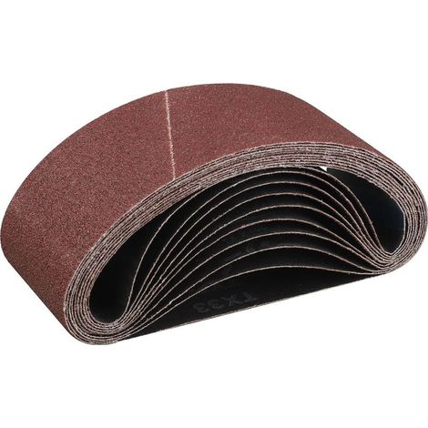 Bande Abrasive 75x 457 mm,10PCS 60 grain Ensemble de Bandes Abrasives (1/5)