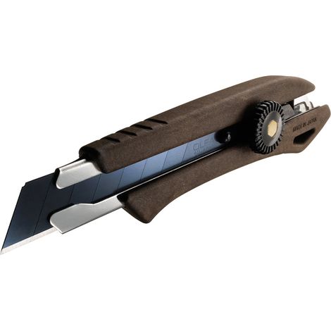 Olfa WD-L/BRN - Cúter con bloqueo manual Woody - herramienta profesional duradera, calidad garantizada, envío en 24h